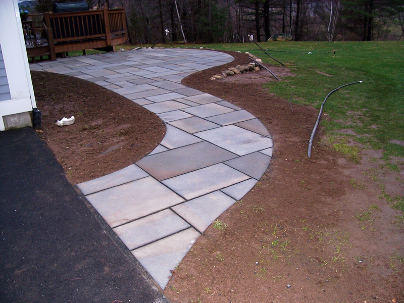 Walkway and patio project