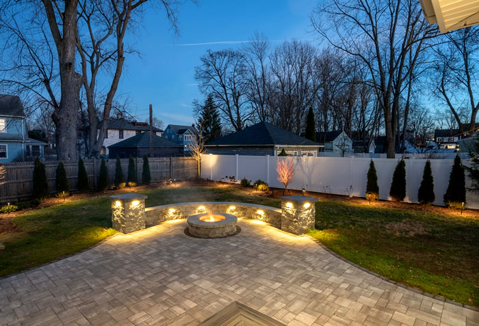 Professional landscaping and outdoor living space by Nearly Nature Landscaping